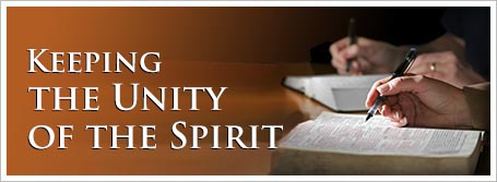 Keeping the Unity of the Spirit